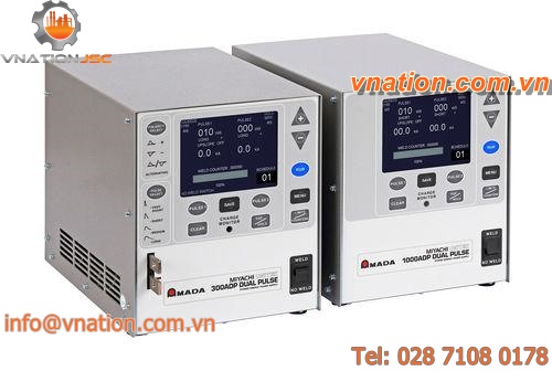 AC/DC power supply / tabletop / programmable / capacitor discharge welding