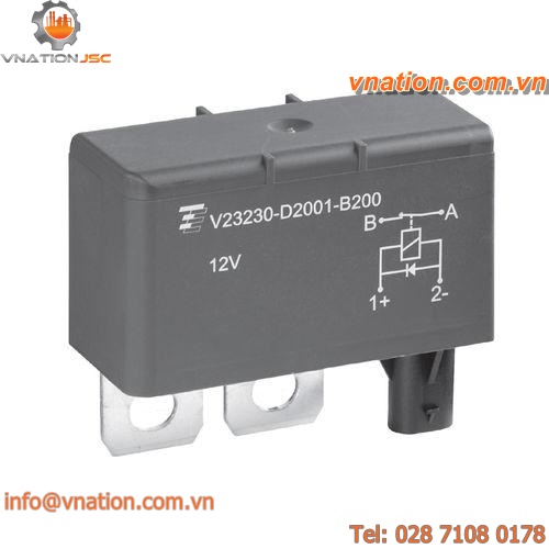 power electromechanical relay / for printed circuit boards