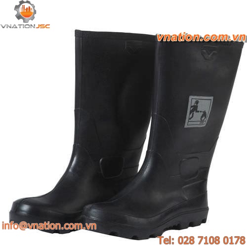 fire-retardant safety boot / anti-static / nitrile rubber