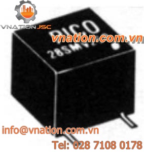 encapsulated DC/DC converter / plug-in / step-down / dual-output