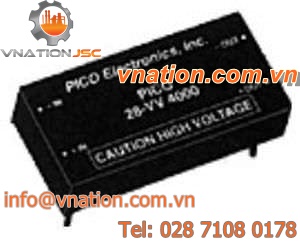 plug-in DC/DC converter / encapsulated / step-down / insulated