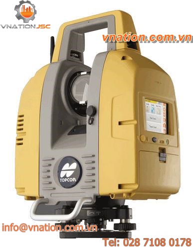3D laser scanner / with combined total station / compact / for spatial imagery and topography