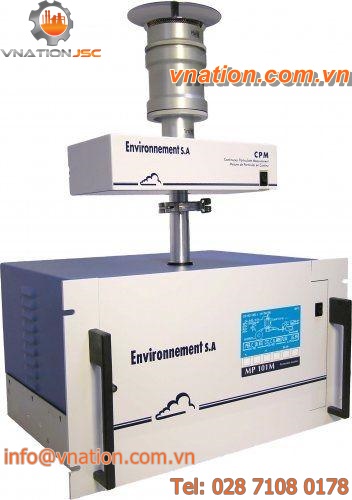 monitoring device / dust concentration and opacity / measurement / for environmental analyses