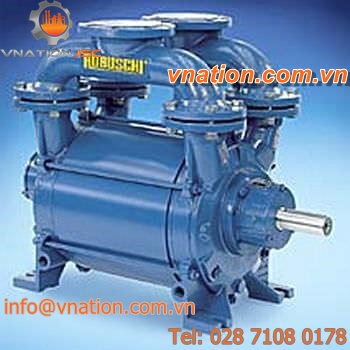 liquid ring vacuum pump / oil-free / single-stage / industrial