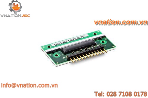 X-ray detector card for industrial applications