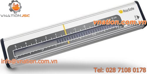 X-ray field alignment ruler for medical applications