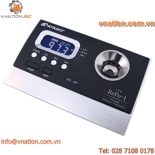 optical polarimeter / automatic / digital