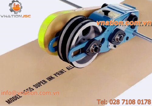 flexographic printing machine / multi-color / for labels / for metal