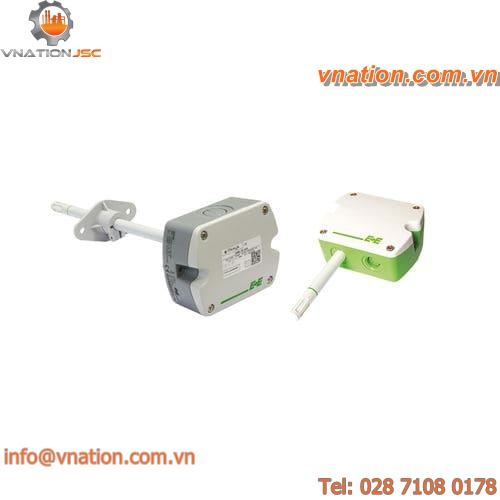 relative humidity transmitter / duct-mount / industrial / for HVAC