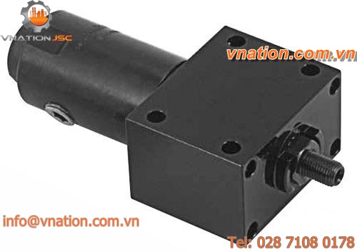 single-phase gear-motor / pneumatic vane / coaxial