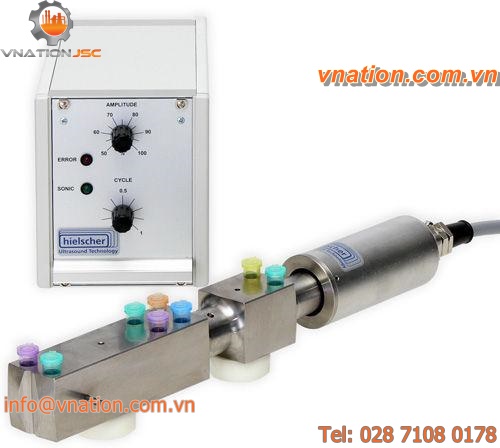 ultrasonic homogenizer / continuous / for the food industry