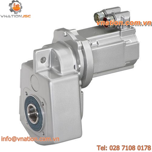 parallel-shaft servo-gearmotor / hygienic / washdown / for the packaging industry