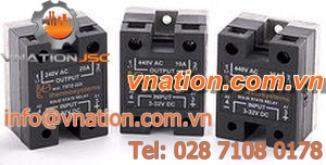 DIN rail solid state relay / single-phase