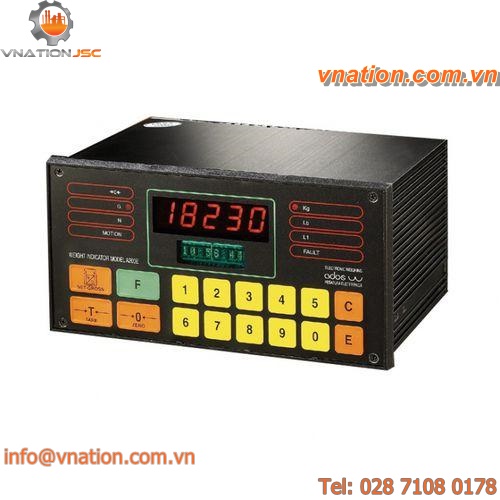 digital weight indicator / dust-proof / built-in