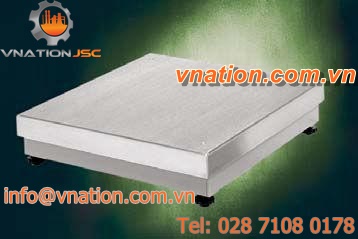 platform scales / multifunction / with separate indicator / stainless steel