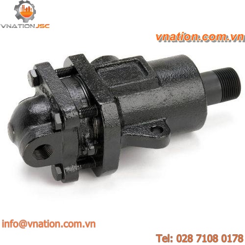 steam rotary union / thermal oil / multi-passage / dual-flow