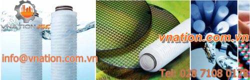 water filter cartridge / ultra-filtration / PTFE / membrane
