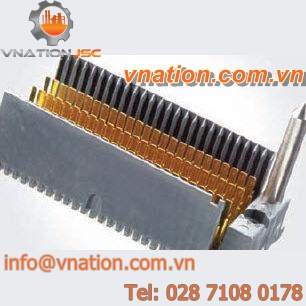 backplane connector / rectangular / SMT
