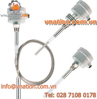 capacitive level switch / threaded / high-temperature