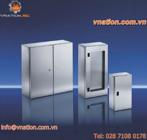 wall-mounted junction box / stainless steel / IP55 / IP66