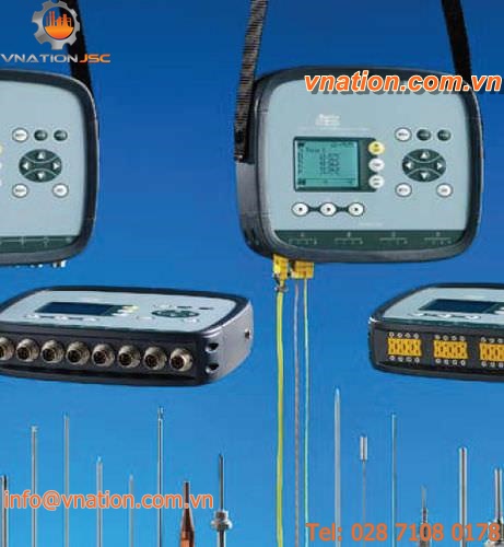 temperature data-logger / multi-channel / RS-232C / with screen