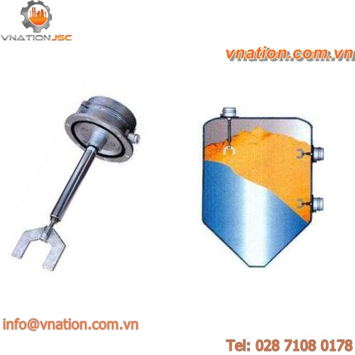 solid level switch / horizontal / vertical / stainless steel