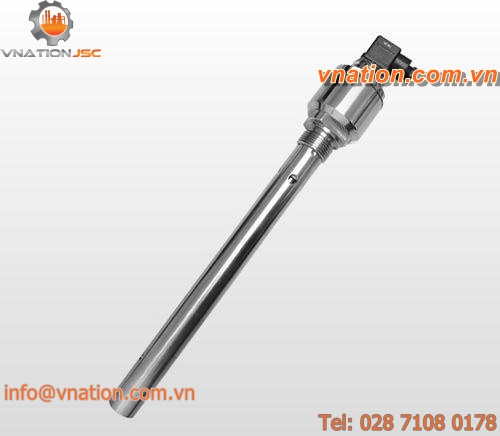 capacitive level transmitter / for solids and liquids / for tanks / stainless steel