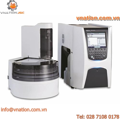 carbon analyzer / water / combustion / laboratory