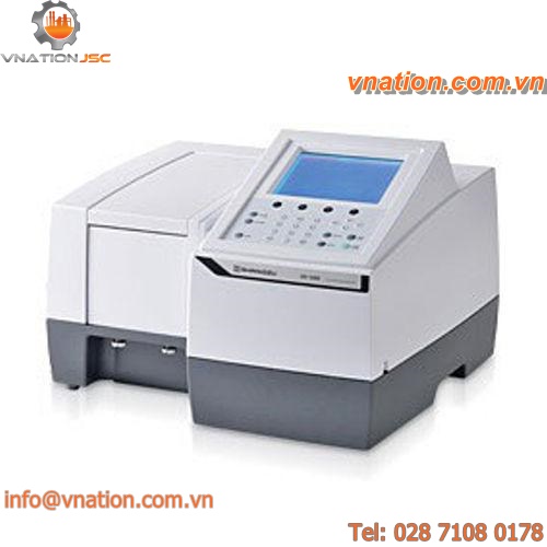 visible spectrophotometer / UV-visible absorption / benchtop / multipurpose