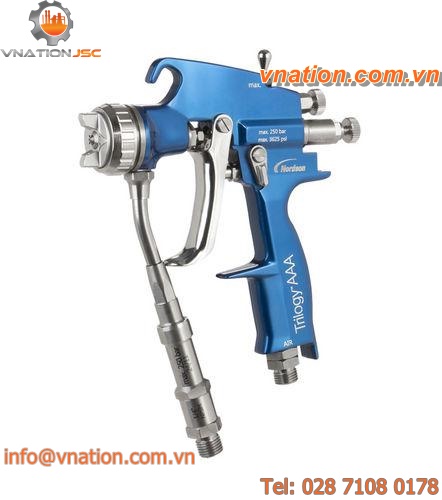 spray gun / for paint / manual / air-assisted