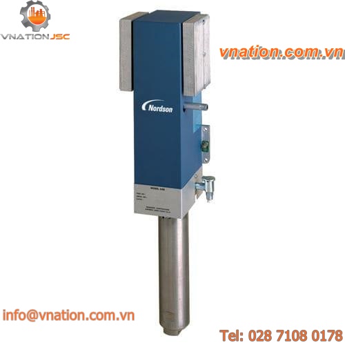 paint pump / air-operated / plunger / piston