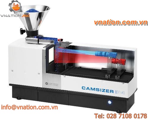 shape measuring device / particle / size / benchtop