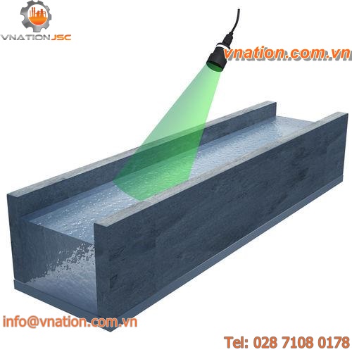 microwave flow sensor / for liquids / for process monitoring