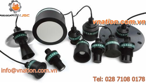 ultrasonic level sensor / for solids and liquids / FM/FMC / ATEX