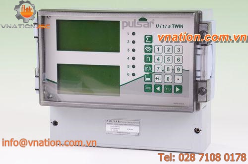 ultrasonic flow meter / for solids / for liquids / dual-channel