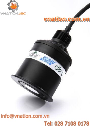 ultrasonic level sensor / for solids and liquids / PROFIBUS / intelligent