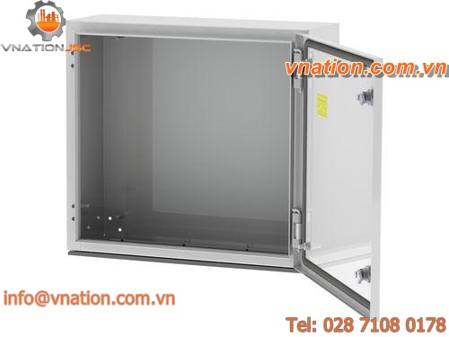 steel electrical enclosure / wall-mounted / power distribution / for low-voltage power distribution