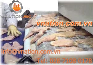 process freezer / tunnel / low-temperature / cooling