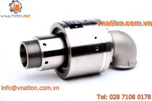 water rotary union / 2-passage / ball bearing