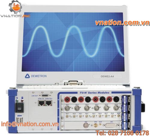 32-channel data acquisition system / benchtop / for mobile applications