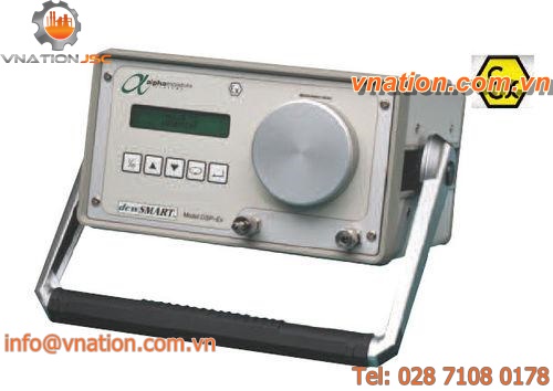 digital hygrometer / portable / dew-point / relative humidity
