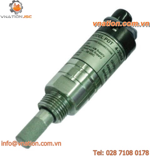 screw-in dew-point transmitter / stainless steel