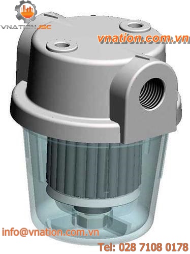 cartridge filter / suction / particulate