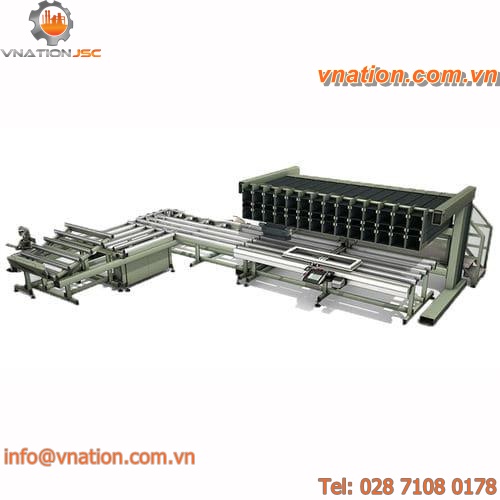 window and door assembly bench
