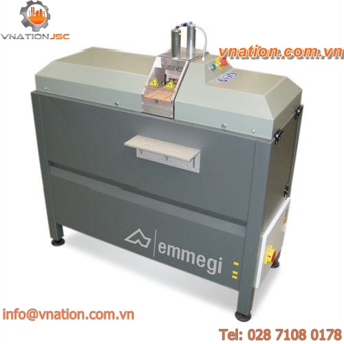 miter saw / for PVC / pneumatic / single-head