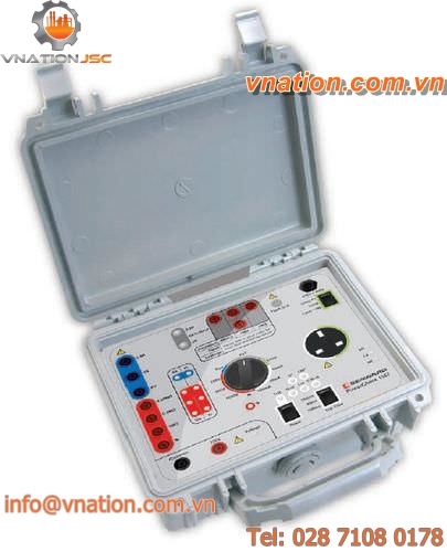 RCD tester / continuity / loop impedance / insulation resistance