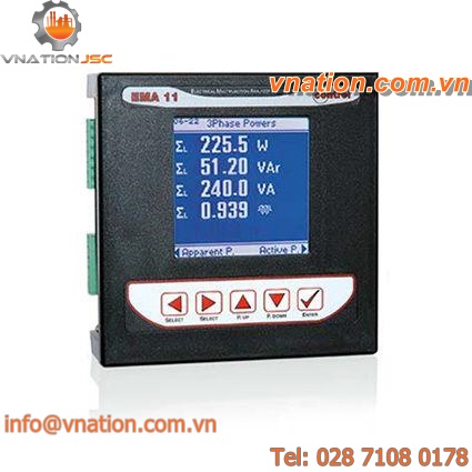 electrical network analyzer / water / power quality / harmonic