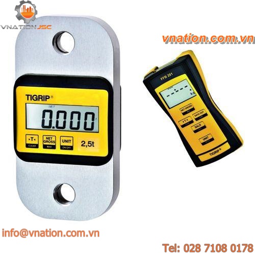 digital dynamometer / high-capacity / with remote readout