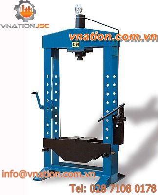 hydraulic press / manual / bench / column type