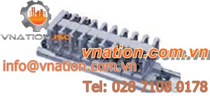 screw connection terminal block / DIN rail-mounted / high-temperature